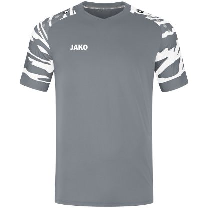 Afbeeldingen van Shirt Wild KM steengrijs/wit