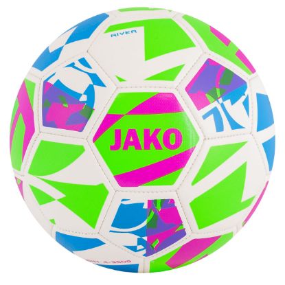 Afbeeldingen van Lightbal River wit/fluogroen/pink, 350g